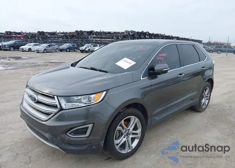 2017 Ford Edge Titanium z USA, uszkodzony, nr VIN 2FMPK3K97HBB05324